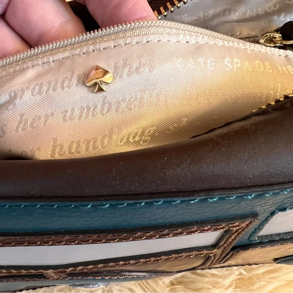 NWT Kate Spade 2012 Knock On Wood Car Clutch - Picture 12 of 12